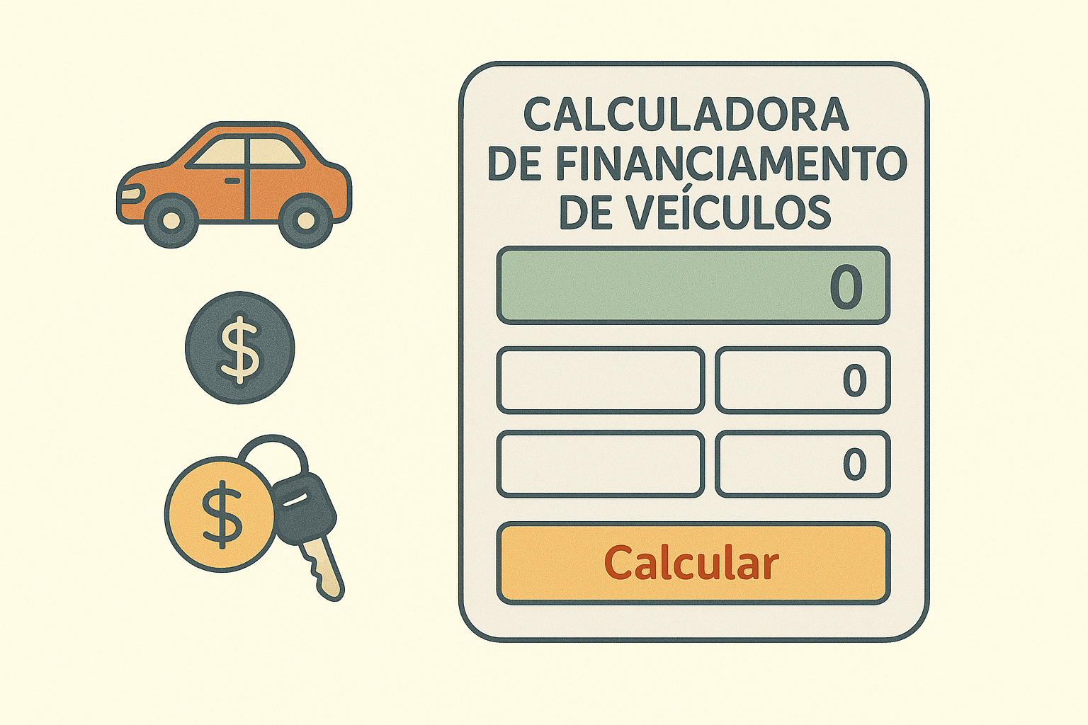 Calculadora de Financiamento de Veículos